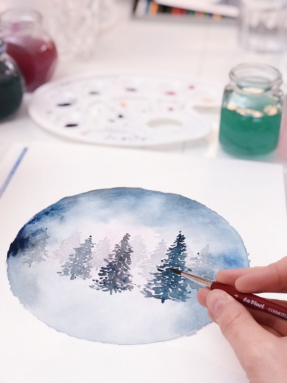 May and Berry Artwork Brush Set Da Vinci 4